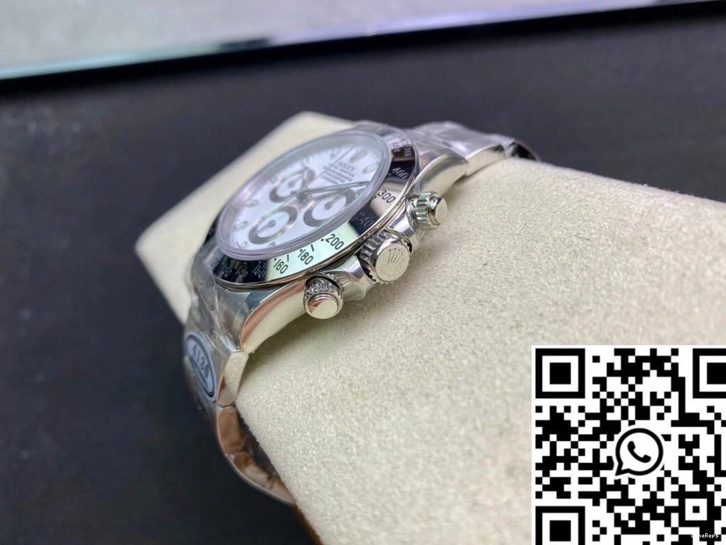 Factory Rolex 116520LN White Clean Cosmograph Dial Daytona 0401